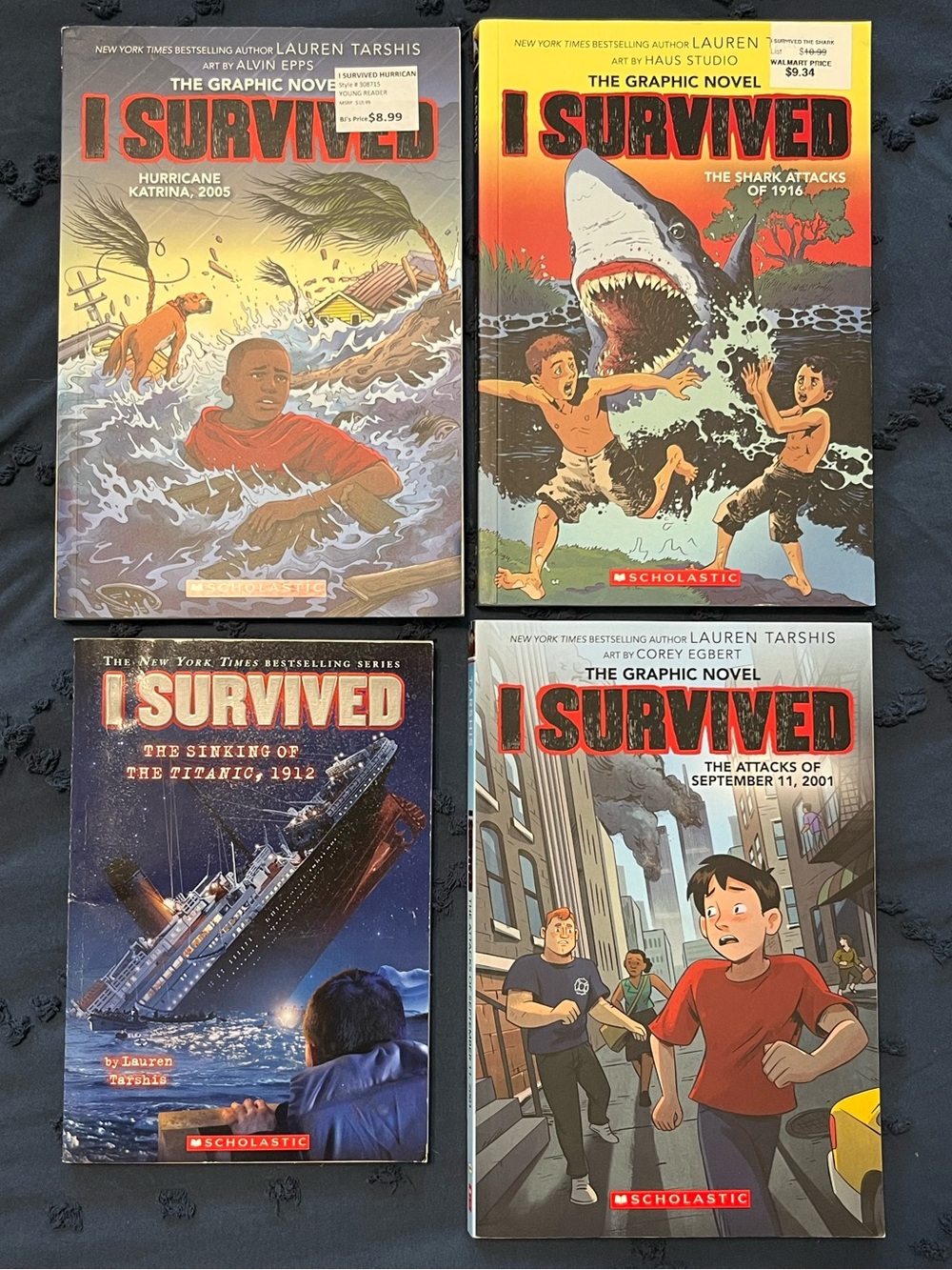 Scholastic I Survived Books/Graphic Novels